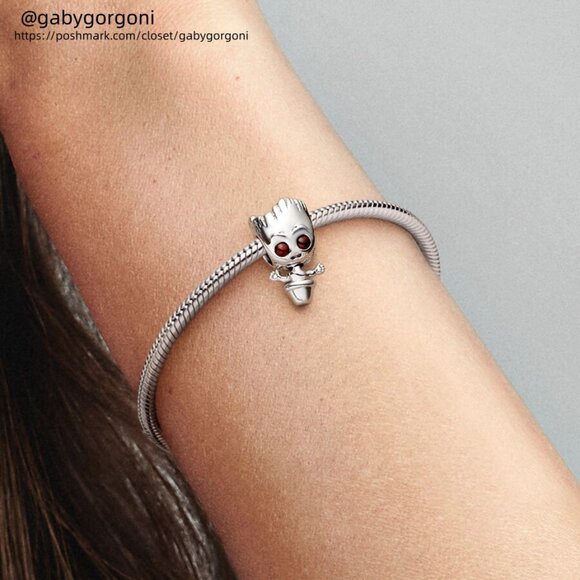 Pandora Marvel Guardians of the Galaxy Dancing Groot Charm - Picture 2 of 2